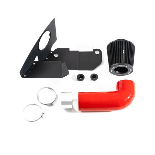 Ramair Proram performance induction kit in red for 2.0 TSI TFSI MK6 GTI VRS A3, featuring air filters and intake components.