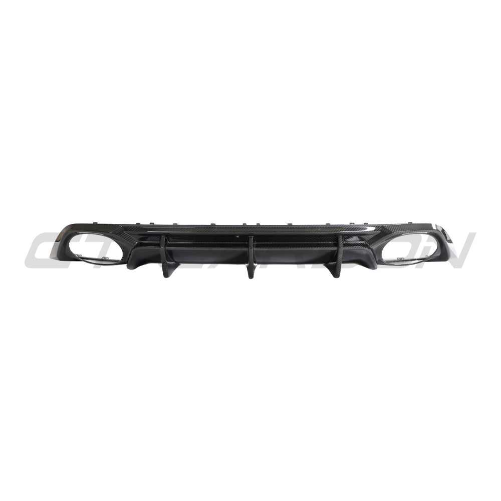 Full car carbon fiber kit for Audi RS3 8Y 2022-2024 saloon by CT Carbon, featuring sleek, lightweight carbon fiber panels.