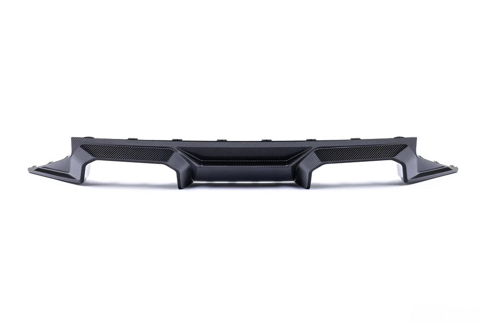 AlphaN ALPHA-N Carbon Diffuser for BMW M2 G87, rear diffuser with sleek carbon fiber design and precise fit.