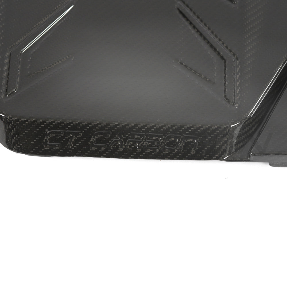 BMW G90 G99 M5 2024 carbon fiber engine cover by CT Design, showcasing sleek, lightweight carbon fiber accessory for M5 models.