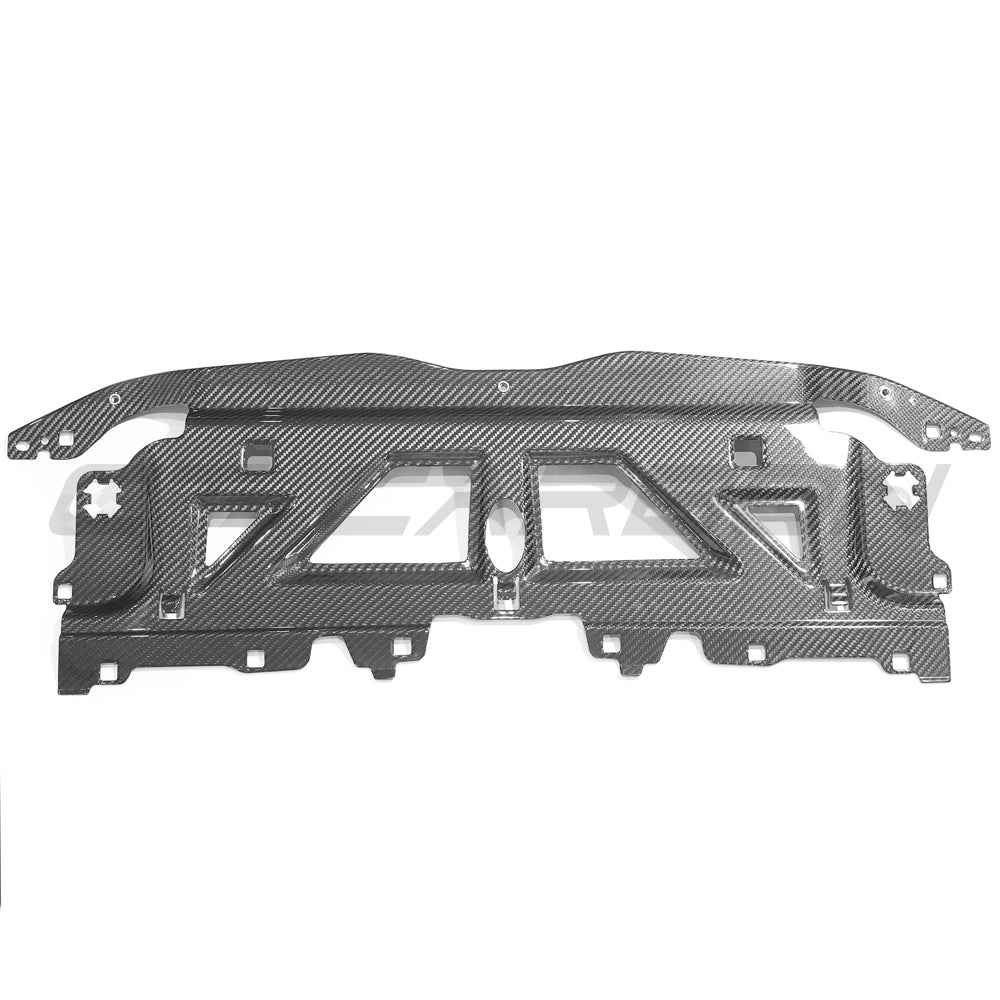 BMW G81 M3 Touring CT Carbon full carbon fibre engine dress-up kit with sleek, lightweight carbon fibre slam panel replacement.