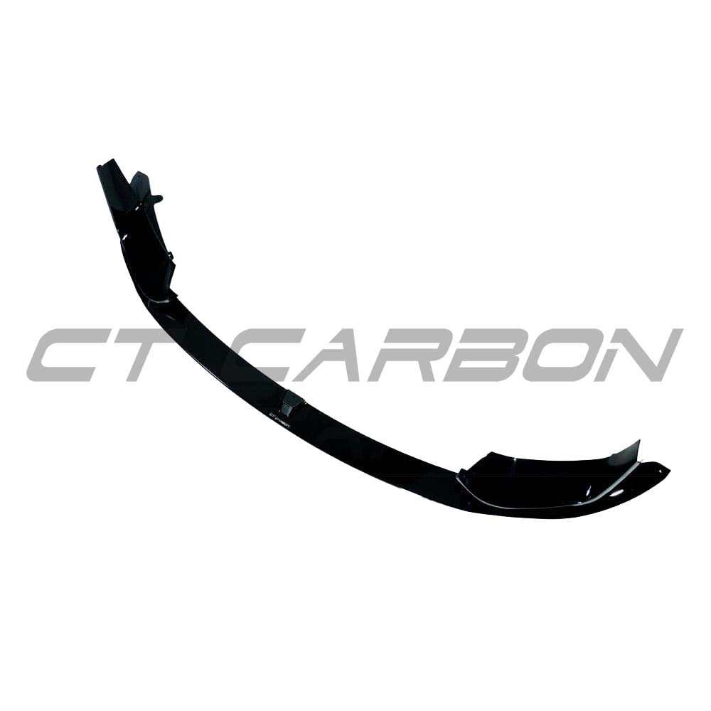 BMW M4 F83 convertible full gloss black kit by CT Carbon, featuring sleek black exterior components and aerodynamic design.