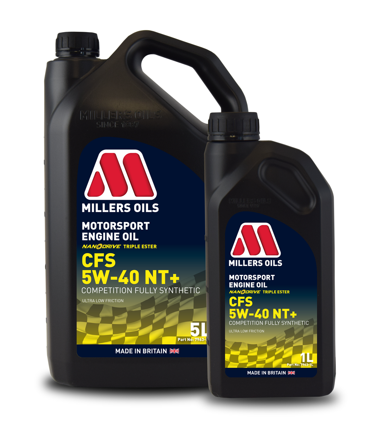 Millers Motorsport CFS 5W-40 NT+ engine oil - BMW B58 Gen 1 Minor Service Kit