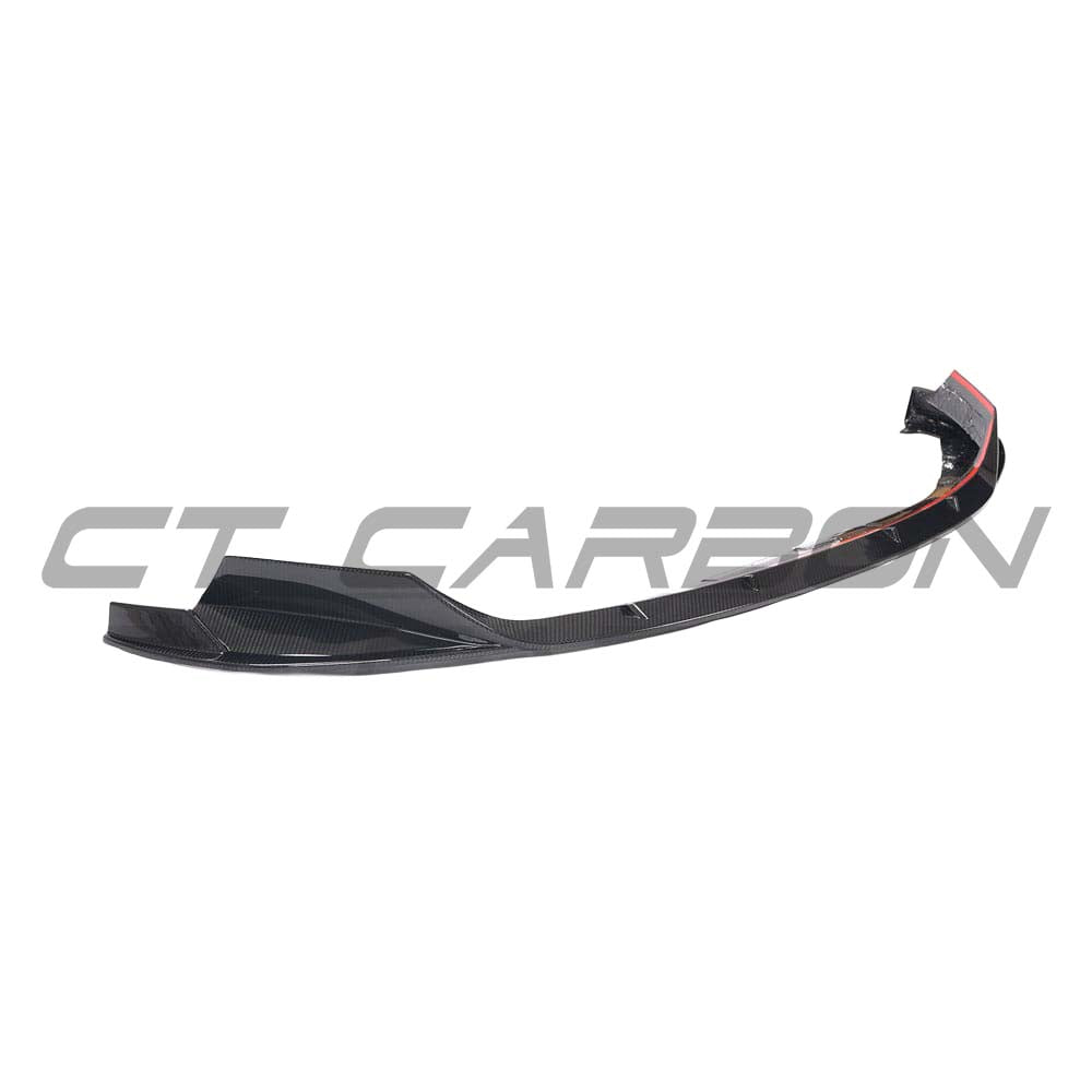 BMW G80 M3 full carbon fibre kit by CT Carbon, showing close-up of lightweight, high-quality carbon fibre parts for the car.