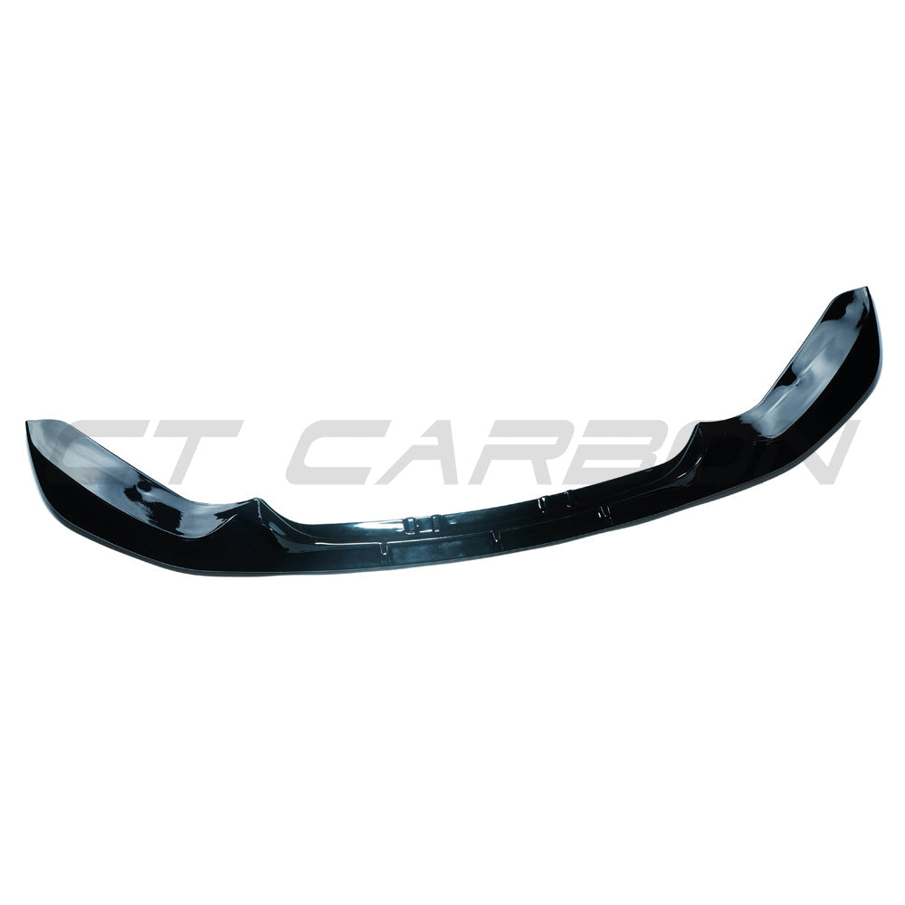 BMW F20/F21 1 Series LCI twin left gloss black kit by CT Carbon, includes sleek black carbon fiber components.