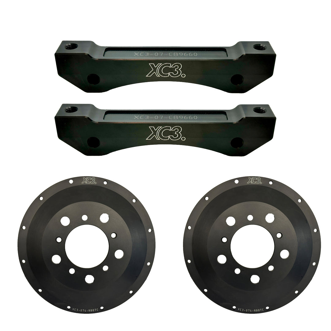 BMW M3 E90 E92 E93 25mm Endurance BTCC Big Brake Kit – AP Racing CP9668 368mm Front Brake Upgrade | XC3 Engineering