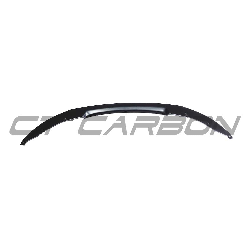 BMW M3 M4 F80 F82 F83 carbon fibre splitter by CT Carbon, showcasing the sleek, lightweight aerodynamic car part.