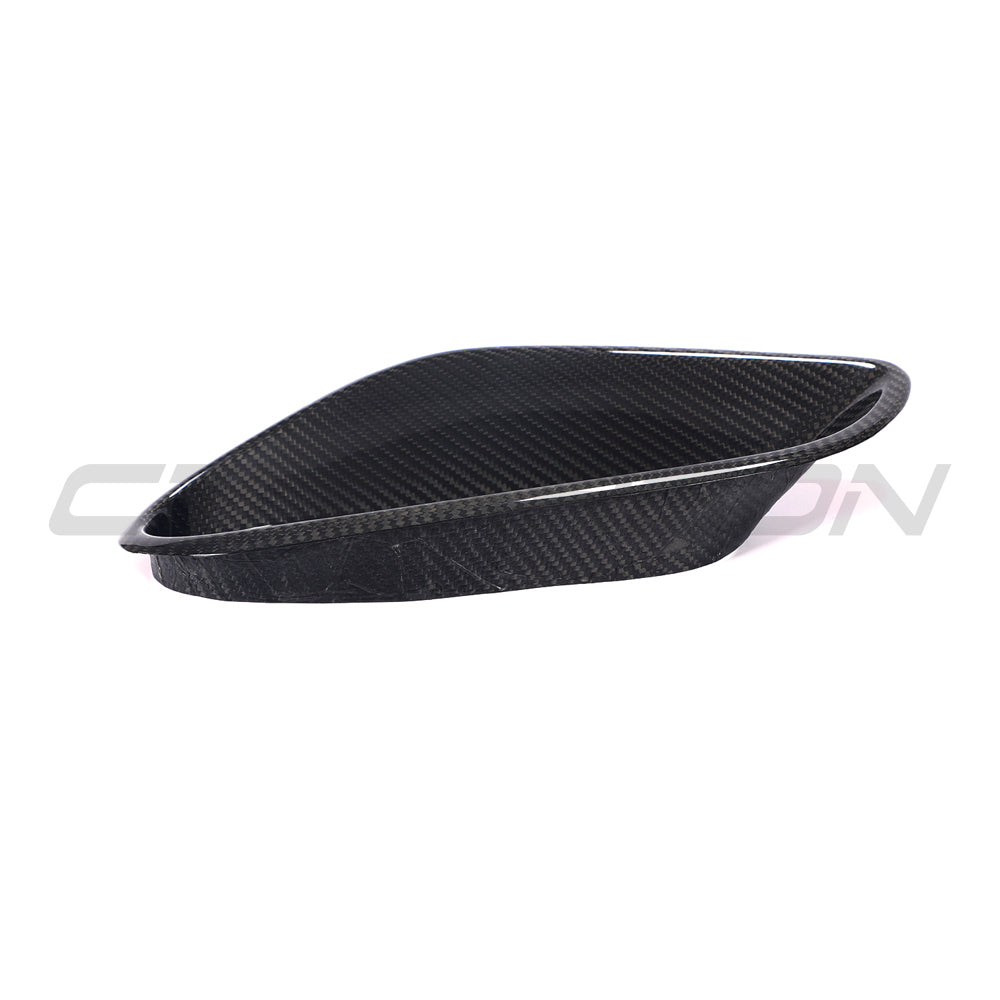 CT Carbon Porsche 911 991 Turbo carbon fiber air intake accessories, showing sleek, lightweight design for enhanced engine performance.