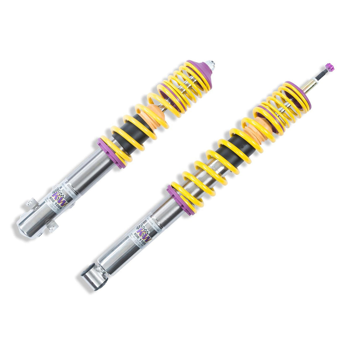 KW Suspension coilover kit for BMW M135i M140i M235i M240i xDrive F20-F23, high-performance suspension without EDC deactivation.