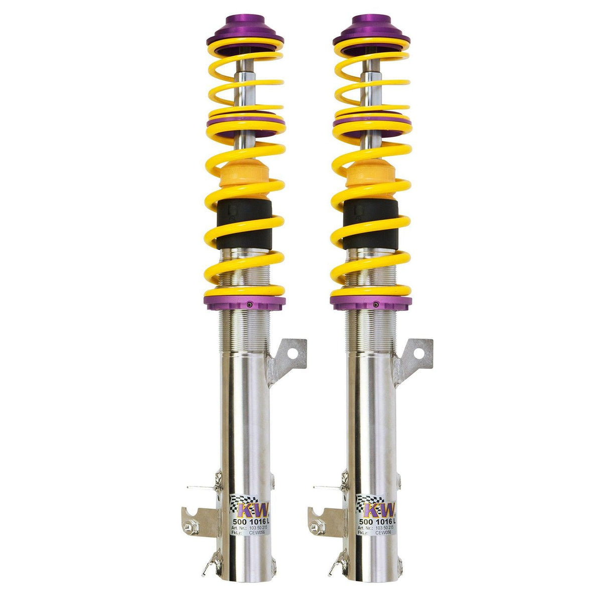 KW Suspension BMW M3 V1 coilover kit with deactivation kit installed on E90/E92 BMW M3 suspension system.