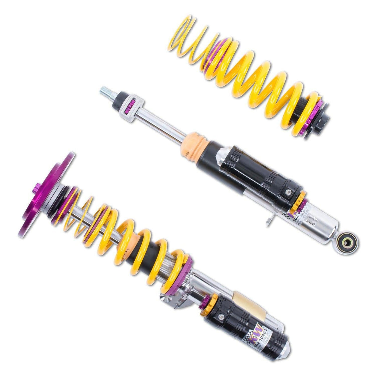 KW Suspension BMW M3/M4 ClubSport V4 coilover kit for F80/F82 models, showing coilover suspension components before December 2014.