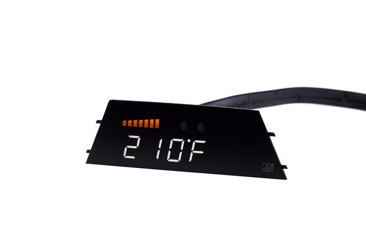 BMW 4 Series F3X/F8X 2011-2019 P3 Gauges V3 OBD2 gauge dial showing digital display and analog meter on dashboard