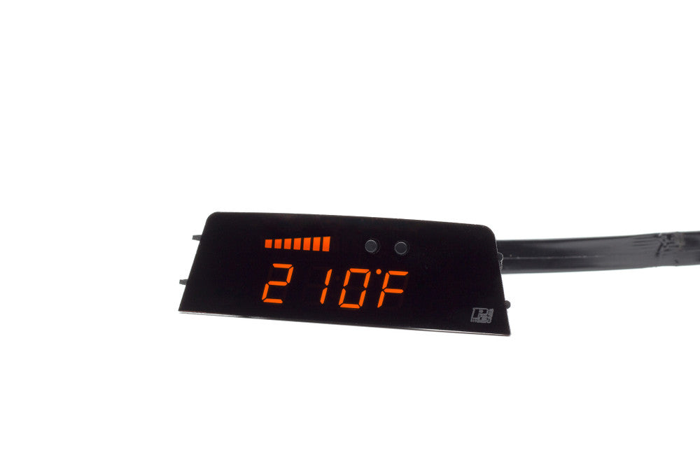 BMW 6 Series F12/F13/F06 V3 OBD2 gauge dial by P3 Gauges, showing detailed digital display and sleek design.