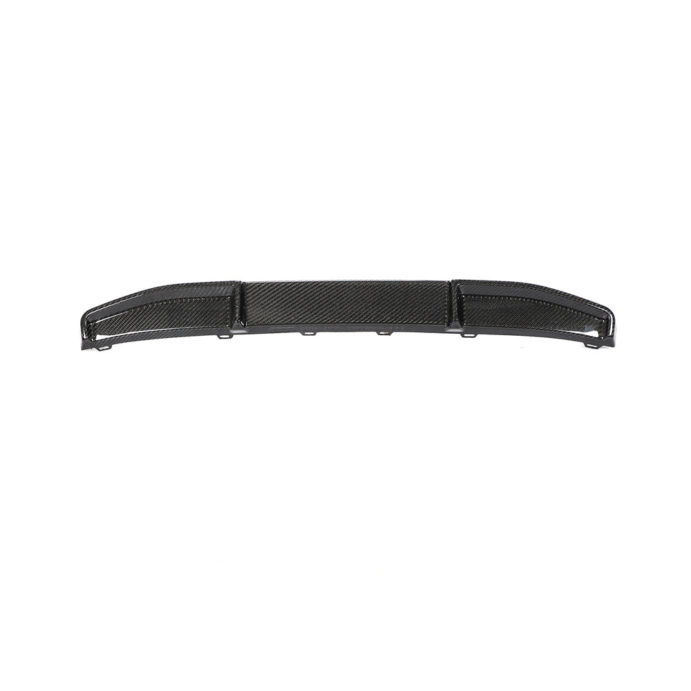 BMW G22 G23 4 Series 2020-2024 CT Carbon lower pre-LCI carbon fiber diffuser, V3 model, showing sleek aerodynamic design