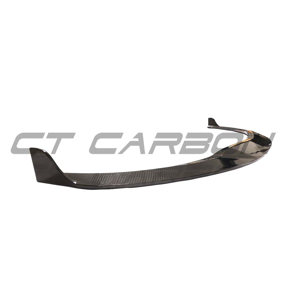 Mercedes C63 W205 2015-2018 coupe carbon fibre kit by CT Carbon, including front splitter and aerodynamic body enhancements.