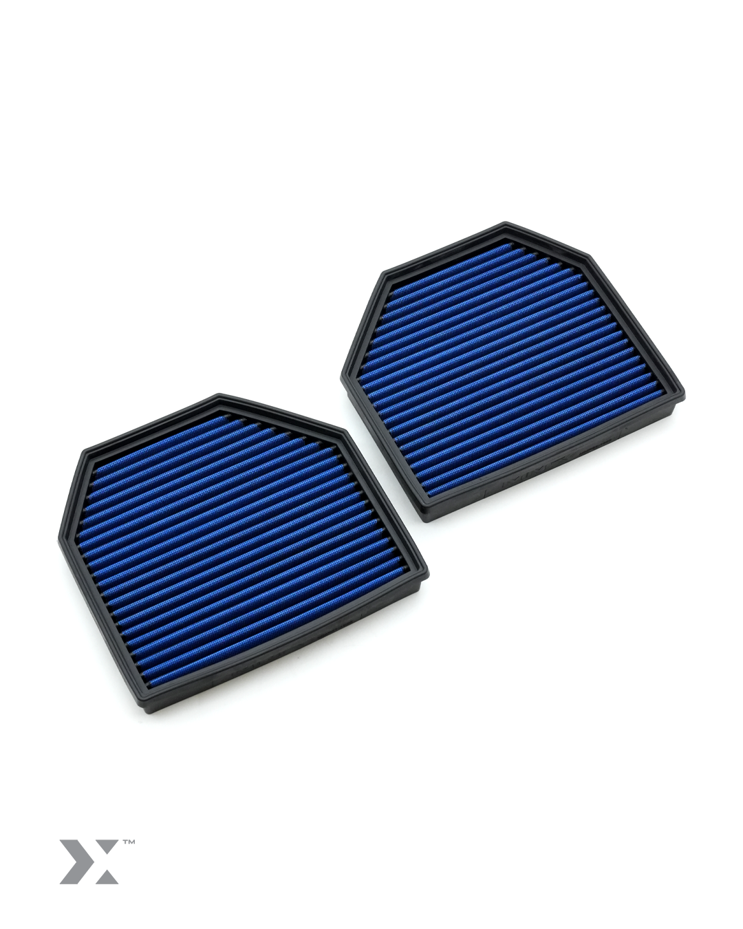 MMX Performance MMR01-1002 MMX Washable Cotton Panel Air Filter Pair | BMW S55 M2C M3 M4 F8x manufacturer product photograph