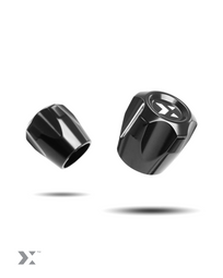 MMX Performance MMR03-0003 MMX Billet Air Conditioning Caps | BMW & MINI | Grey OEM R1234YF manufacturer product photograph