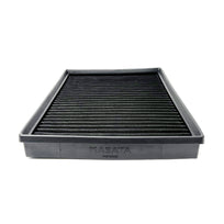 Masata BMW N55 F20 F30 F36 F87 panel air dry filter for M135i, M2, M235i, 335i, and 435i air intake system.