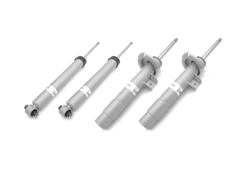 MMX Performance Sport Dampers for BMW F2x 1-Series and 2-Series, suspension shocks with progressive damping features.