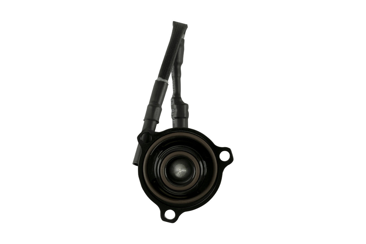Turbosmart BMW M2 F87 Kompact EM Plumb Back Valve (Diverter Valve) VR11, close-up view of the bottom of the turbocharger component.