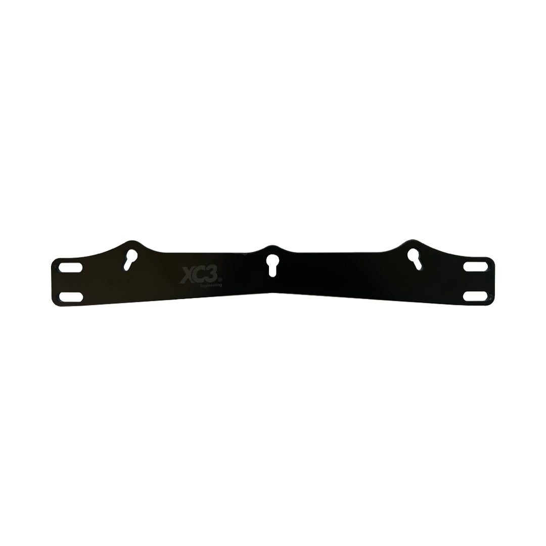 XC3 Engineering under seat harness bracket for BMW E9X F8X G8X, safety harness attachment for vehicle interior security.