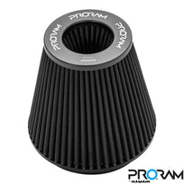 Ramair PRORAM performance induction kit in red for Ford Focus ST 225 with ECU holder, featuring high-flow air intake components.