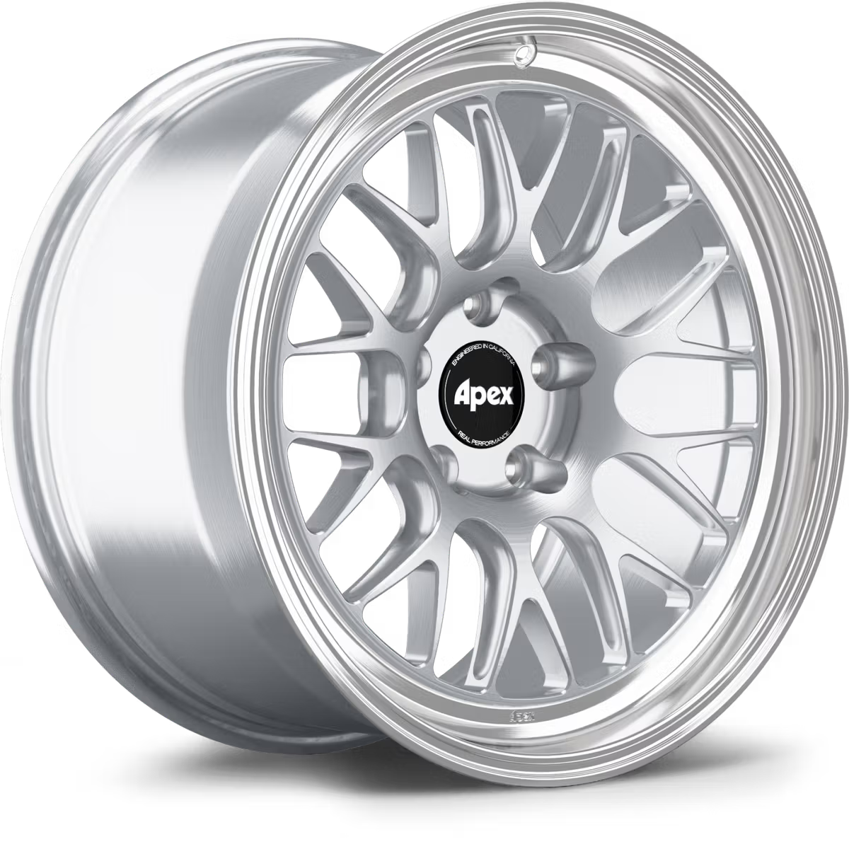 Apex ML-10RT forged alloy wheels with a sleek, multi-spoke design and matte finish for high-performance vehicles.