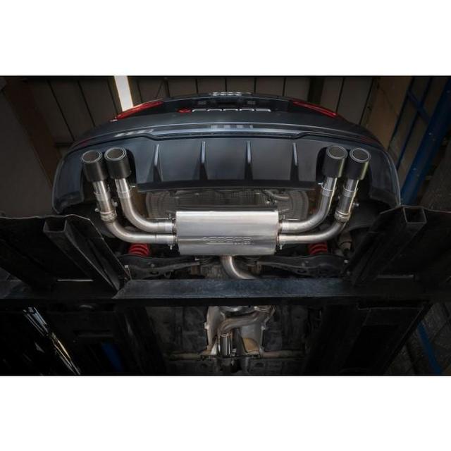 Cobra Sport GPF Back Exhaust for Audi S3 8V Facelift Sportback 19-20, with valved performance exhaust system.