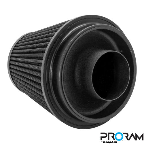 Ramair PRORAM performance induction kit in red for Focus ST 225 with ECU holder, showcasing the high-performance air intake system.