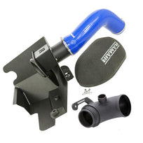 Ramair blue heat shield intake hose and turbo elbow for VW MK7 Golf GTI, Audi S3, Seat Leon Cupra, Skoda Octavia RS induction kit