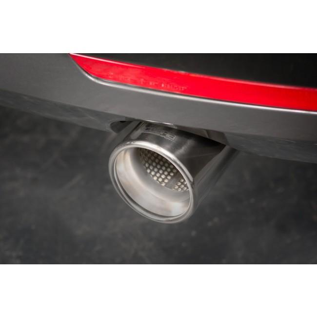 Cobra Sport BMW 435D dual exit exhaust conversion showing polished twin exhaust tips on a F32/F33/F36 model.