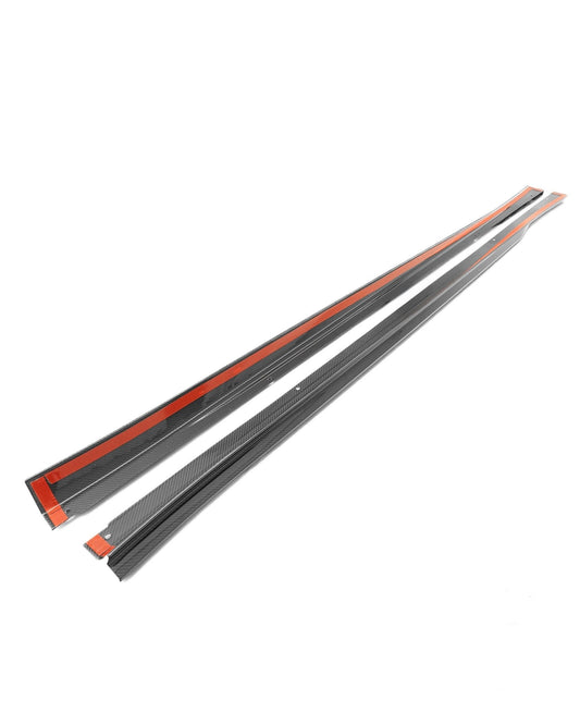TREVORA PR-1 pre-preg carbon fibre side skirts for BMW G99 M5 Touring