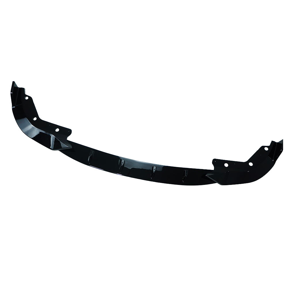 BMW G20 G21 3 Series 2019-2021 CT Carbon gloss black splitter V2, aerodynamic front splitter for improved performance.