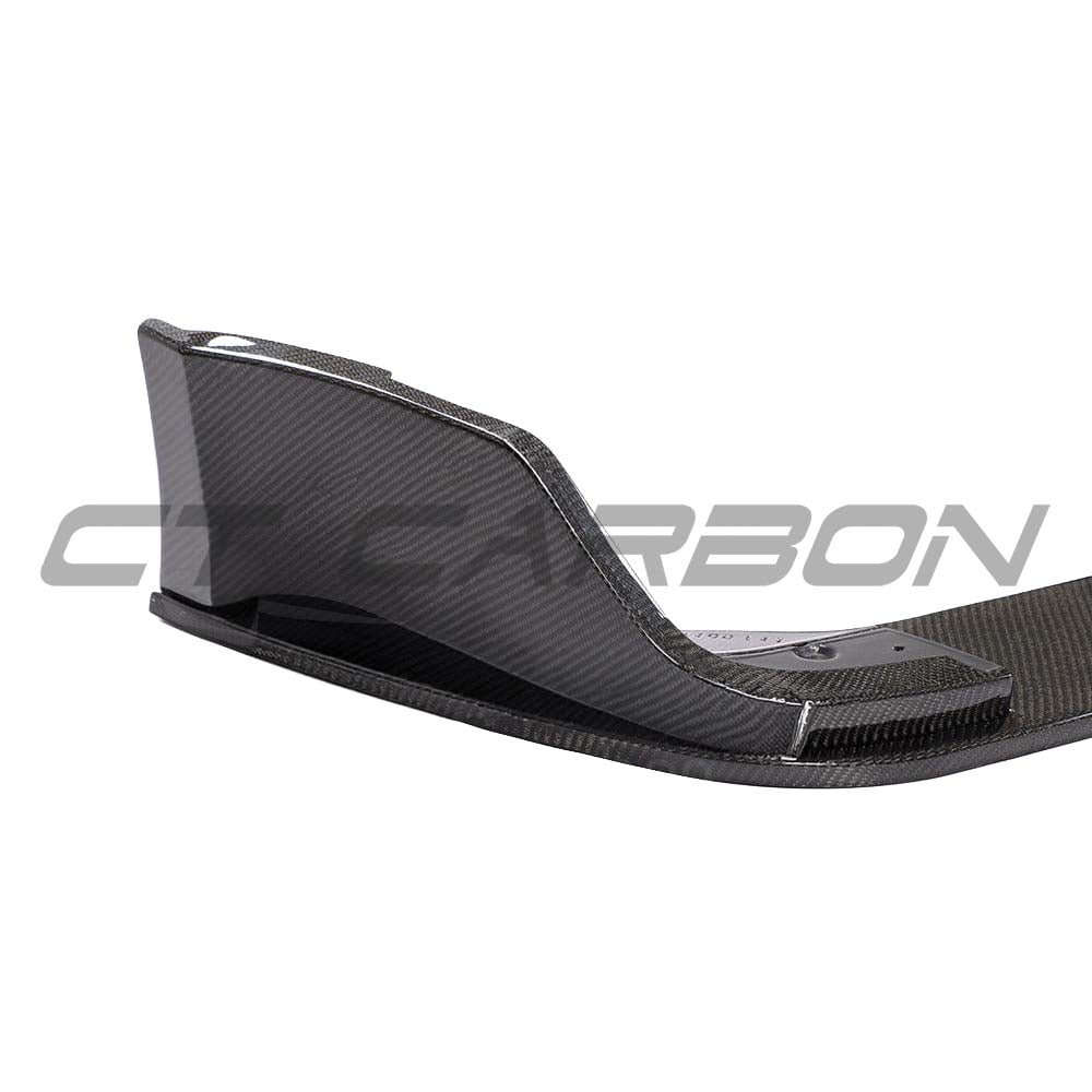 Toyota Supra 2019+ A90 CT Carbon carbon fiber diffuser, showcasing sleek aerodynamic design and high-quality construction.