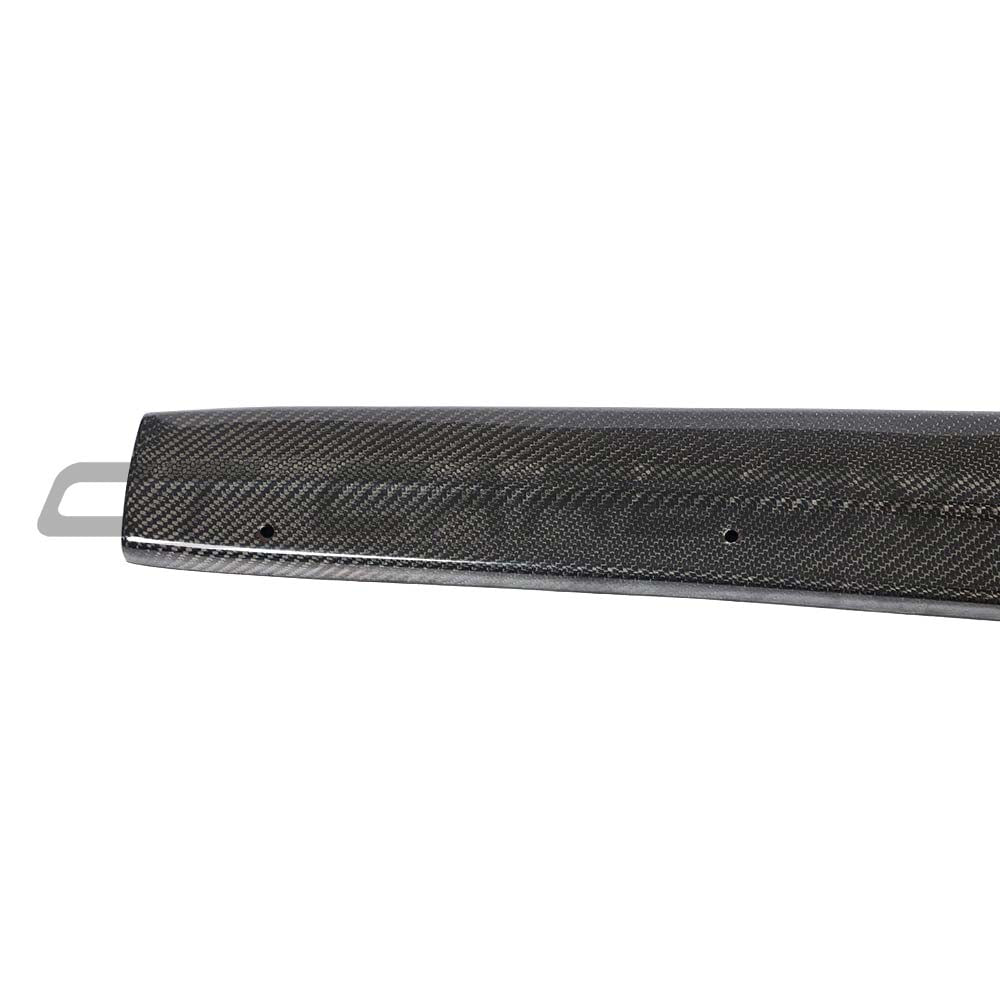 Full car carbon fibre kit for Audi S3 facelift saloon 8V by CT Carbon, including splitters and aerodynamic enhancements.