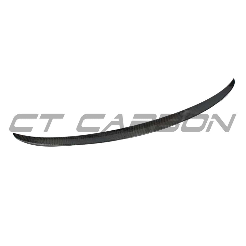 BMW F30 3 Series saloon with CT Carbon full carbon fiber kit, showcasing lightweight, high-quality carbon fiber exterior components.