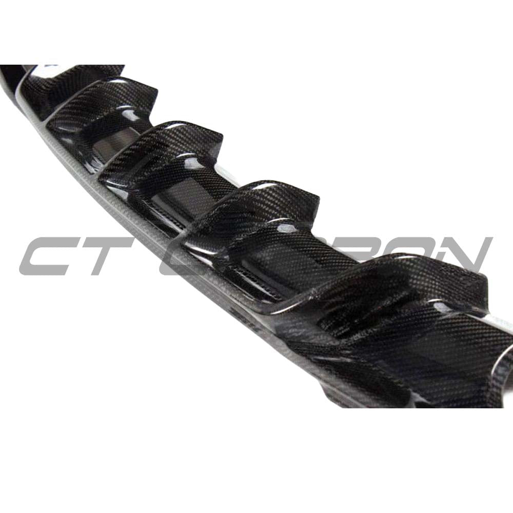 BMW F30 3 Series Saloon full carbon fiber kit by CT Carbon, showing aerodynamic body enhancements and sleek carbon fiber finish.