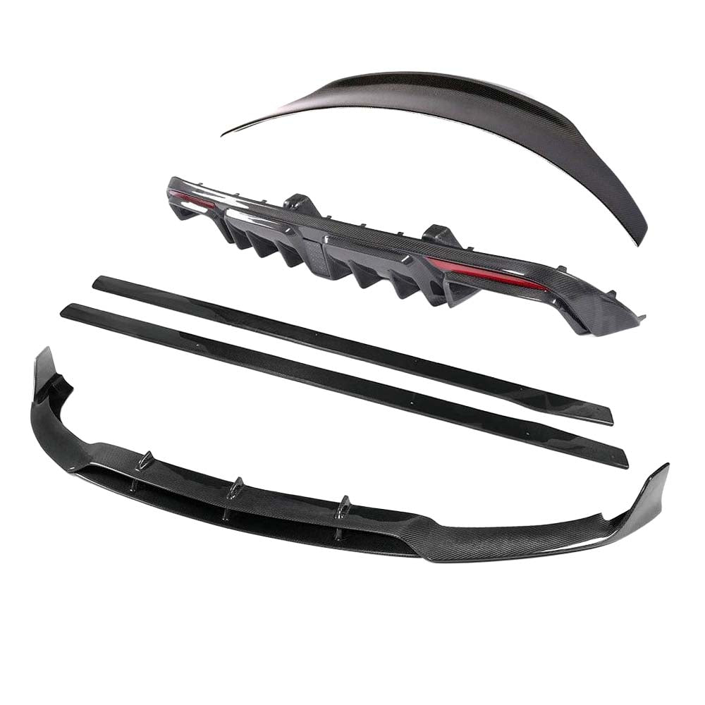 MERCEDES C63 W205 2014-2018 SALOON FULL CARBON FIBRE KIT - V2