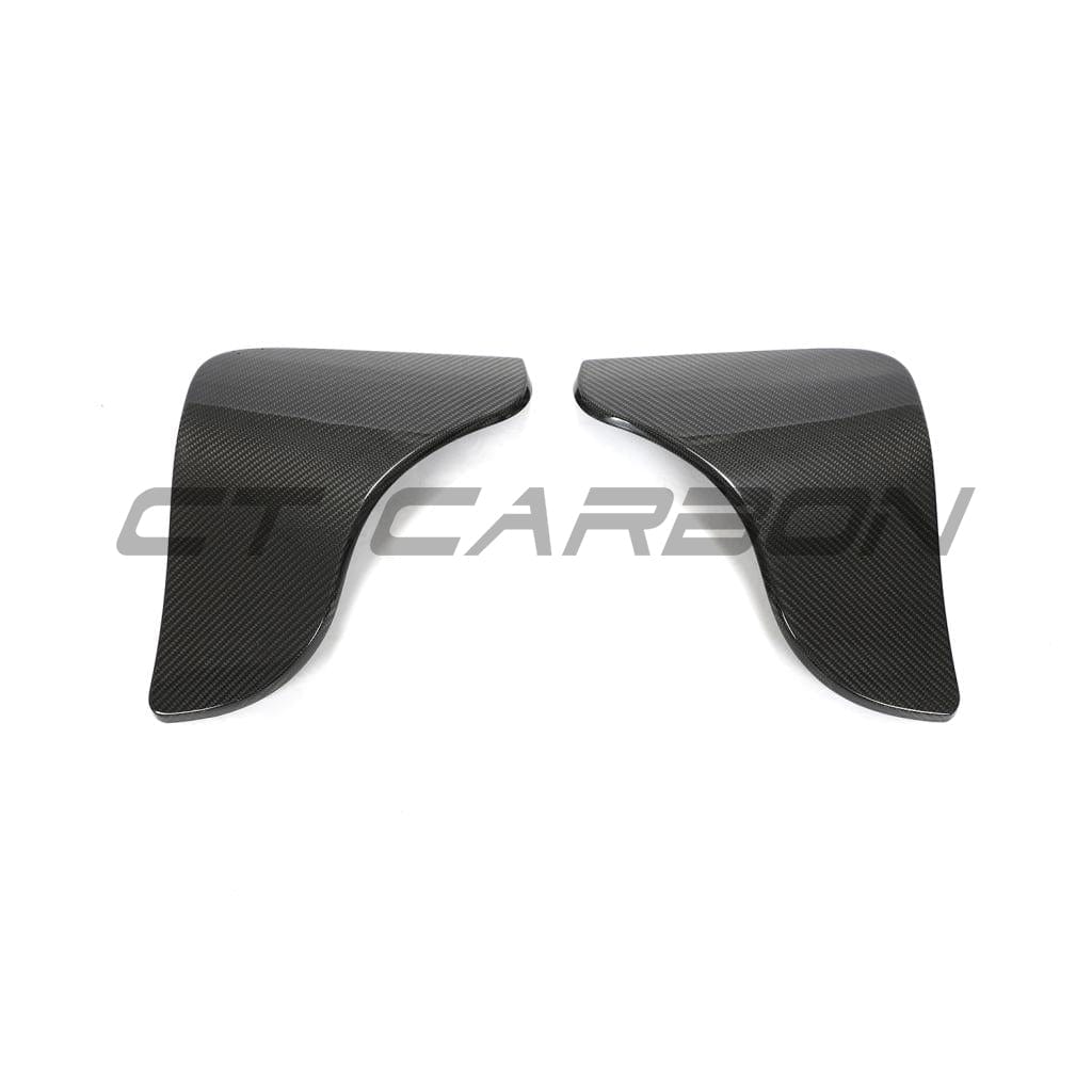 Tesla Model Y MK1 2020-2025 carbon fibre full kit by CT Carbon, featuring sleek exterior components for enhanced style and performance.
