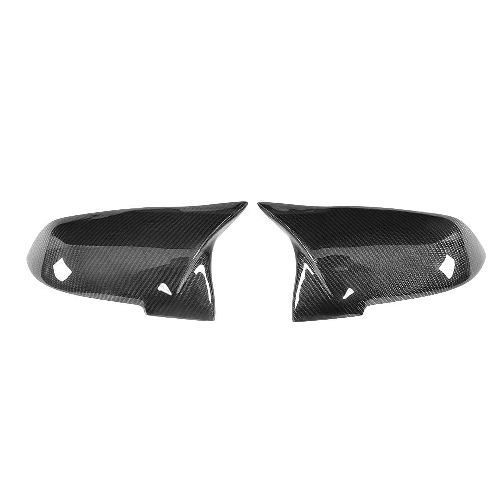 BMW Fxx series carbon fiber mirrors by CT Carbon, showcasing sleek OEM-style side mirror replacements with a carbon finish.