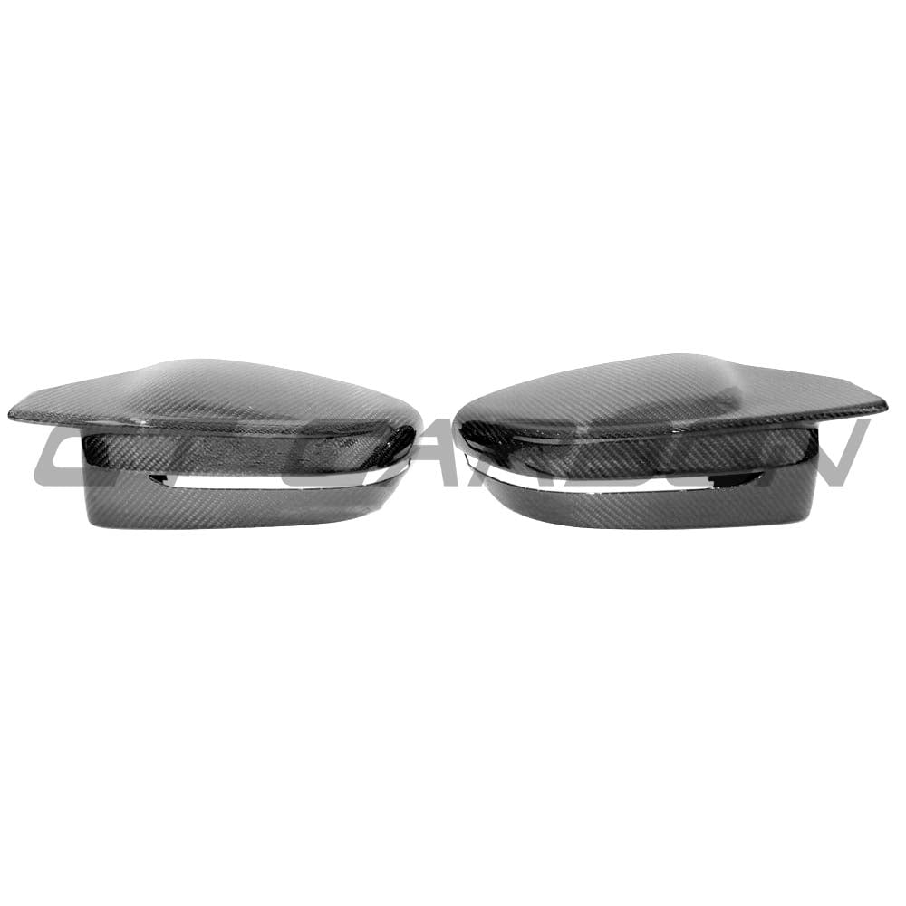 BMW M2, M3, M4 G80/G81/G82/G83/G87 carbon fiber replacement mirrors for RHD models by CT Carbon.