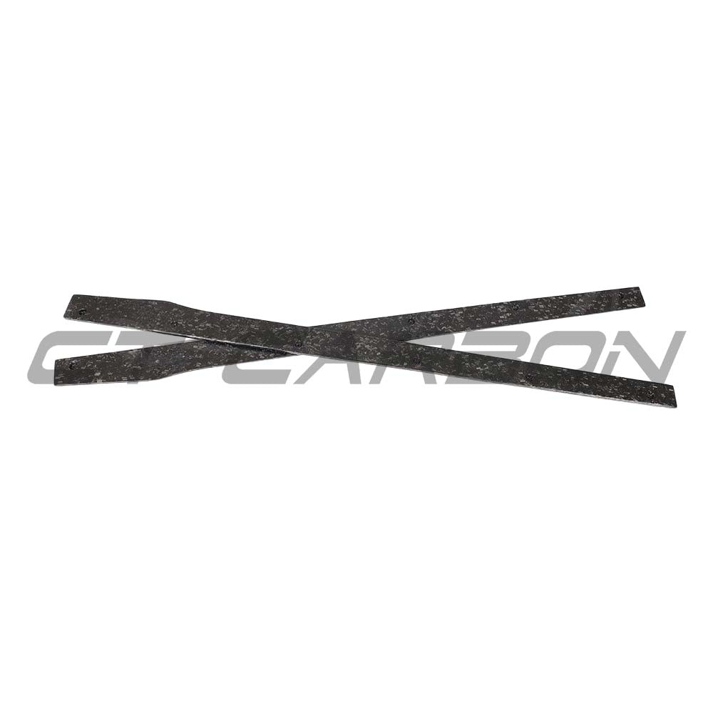 MERCEDES C63/C63S W205 COUPE & SALOON FORGED CARBON FIBRE SIDE SKIRTS - V2
