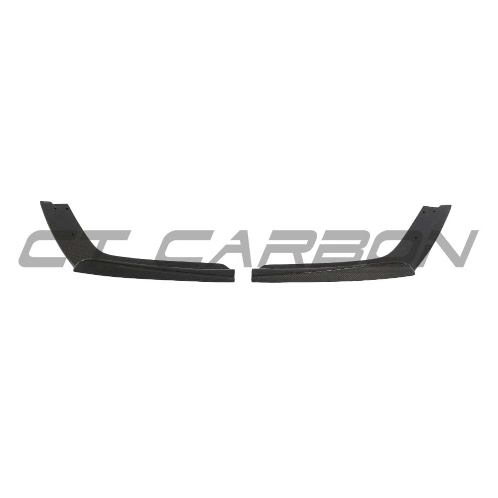 CT Carbon carbon fiber rear bumper corners for BMW M3 M4 F80 F82 F83 rear bumper, high-quality automotive accessories.