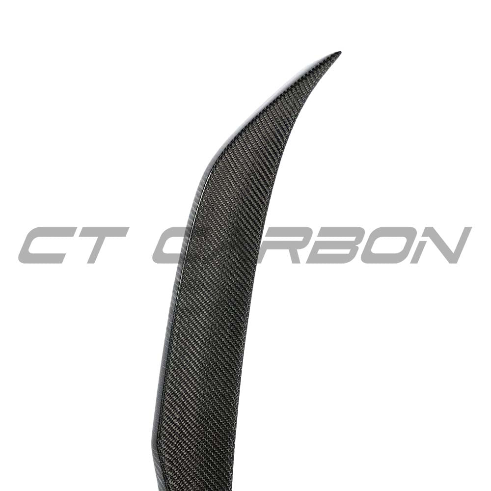 BMW G30 5 Series Carbon Fibre Kit by CT Carbon, including splitter and spoiler, with V8 styling and MP-style design.