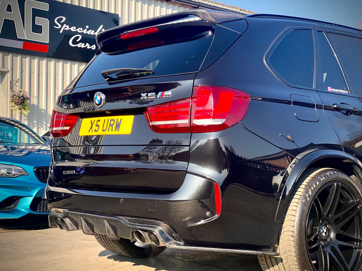 BMW F15 X5 CT Carbon fiber spoiler, MP style, lightweight aerodynamic design, crafted for sporty SUV customization