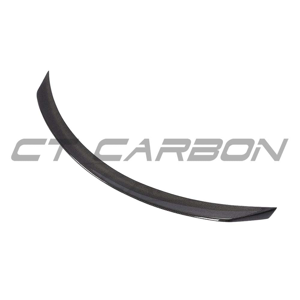 CT Carbon full carbon fiber kit for Mercedes C-Class W205 C43 coupe, including spoiler and exterior components, in a sleek black finish.