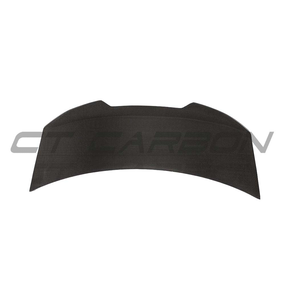 BMW M2 F87 and F22 carbon fibre bootlid by CT Carbon, showcasing lightweight, high-performance automotive rear trunk upgrade.