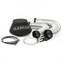 Ramair Mini Cooper 1.3 MPi induction kit with foam air filter, showcasing the performance foam filter and intake components.