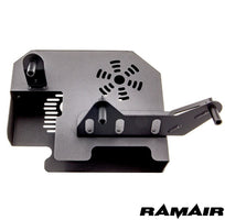 Ramair Ford Focus ST 225 red performance induction kit with ECU holder, showcasing the high-performance air intake system.
