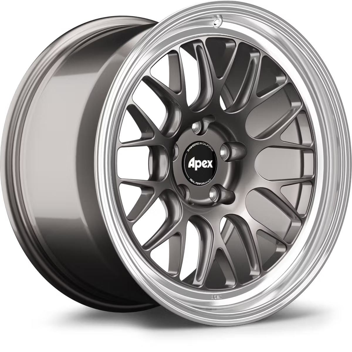 Apex ML-10RT forged alloy wheels with a sleek multi-spoke design, showcasing their durable, high-performance automotive wheel style.